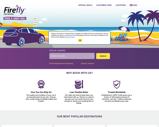 Firefly Car Rental Logo