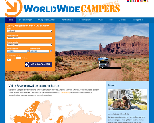 WorldWideCampers Logo