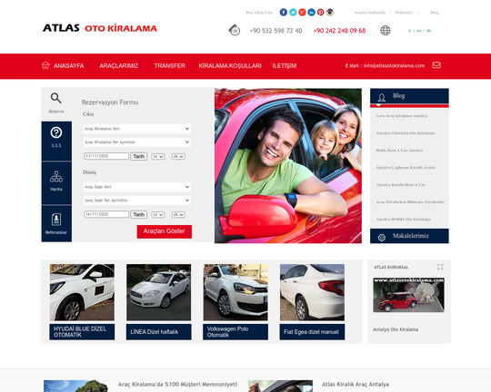 Atlas Oto Kiralama Logo