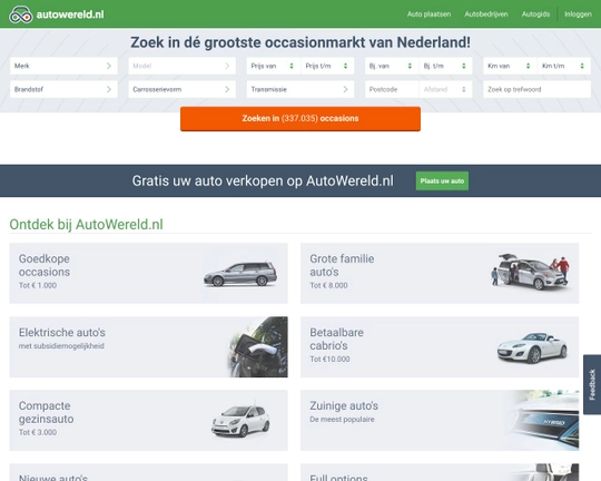 Auto Wereld Logo