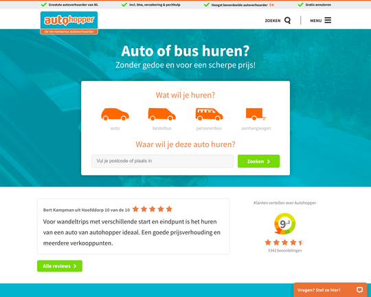 AutoHopper.nl Logo
