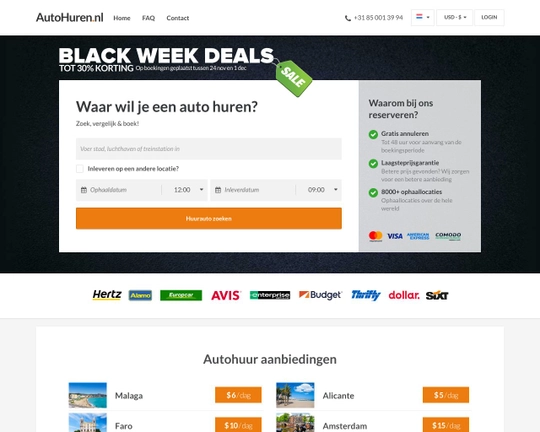 AutoHuren.nl Logo