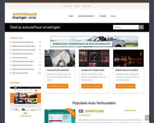Autoverhuur Ervaringen Logo