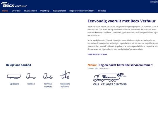 Becx Autoverhuur Logo