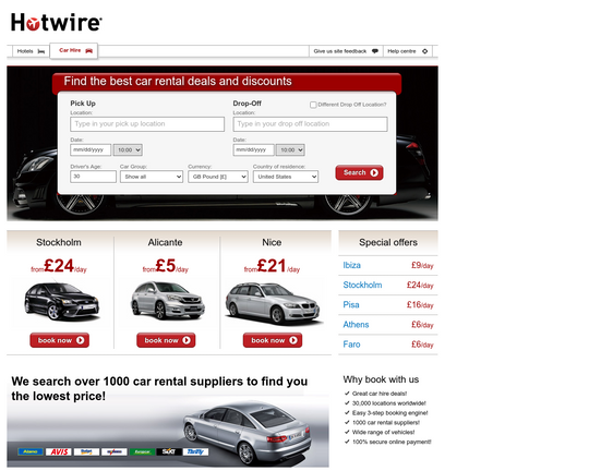 CarTrawler Car Rental Logo