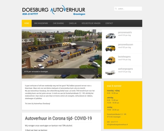 Doesburg Autoverhuur Logo