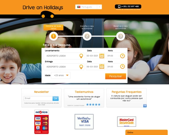 Drive On Holidays Logo
