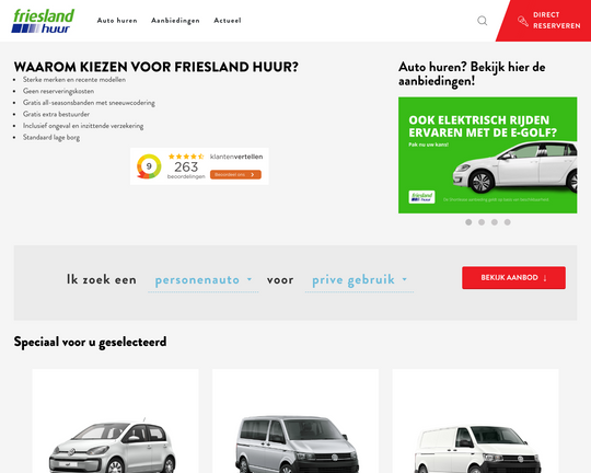 Friesland Huur Logo