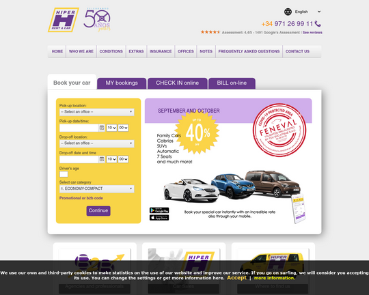 Hiper Rent a Car Logo