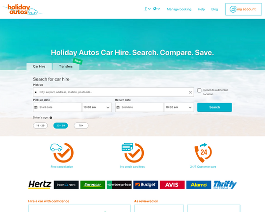 Holiday Autos Logo
