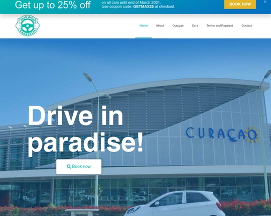 Just Drive Curacao Logo