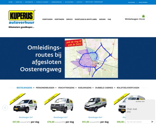 Kuperus Autoverhuur Logo