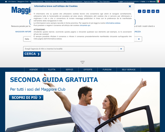 Maggiore Autoverhuur Logo