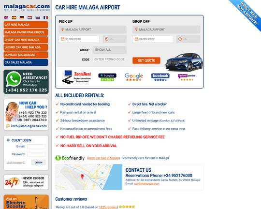 MalagaCar Logo