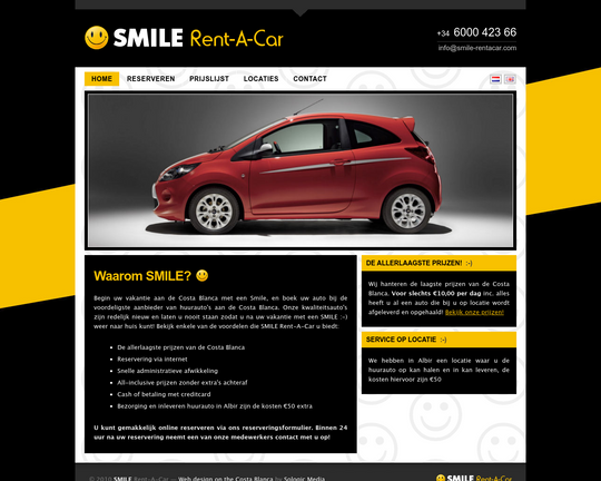 Smile Rent a Car Logo
